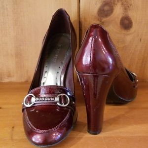 BCB Girls Round toe loafer type pump